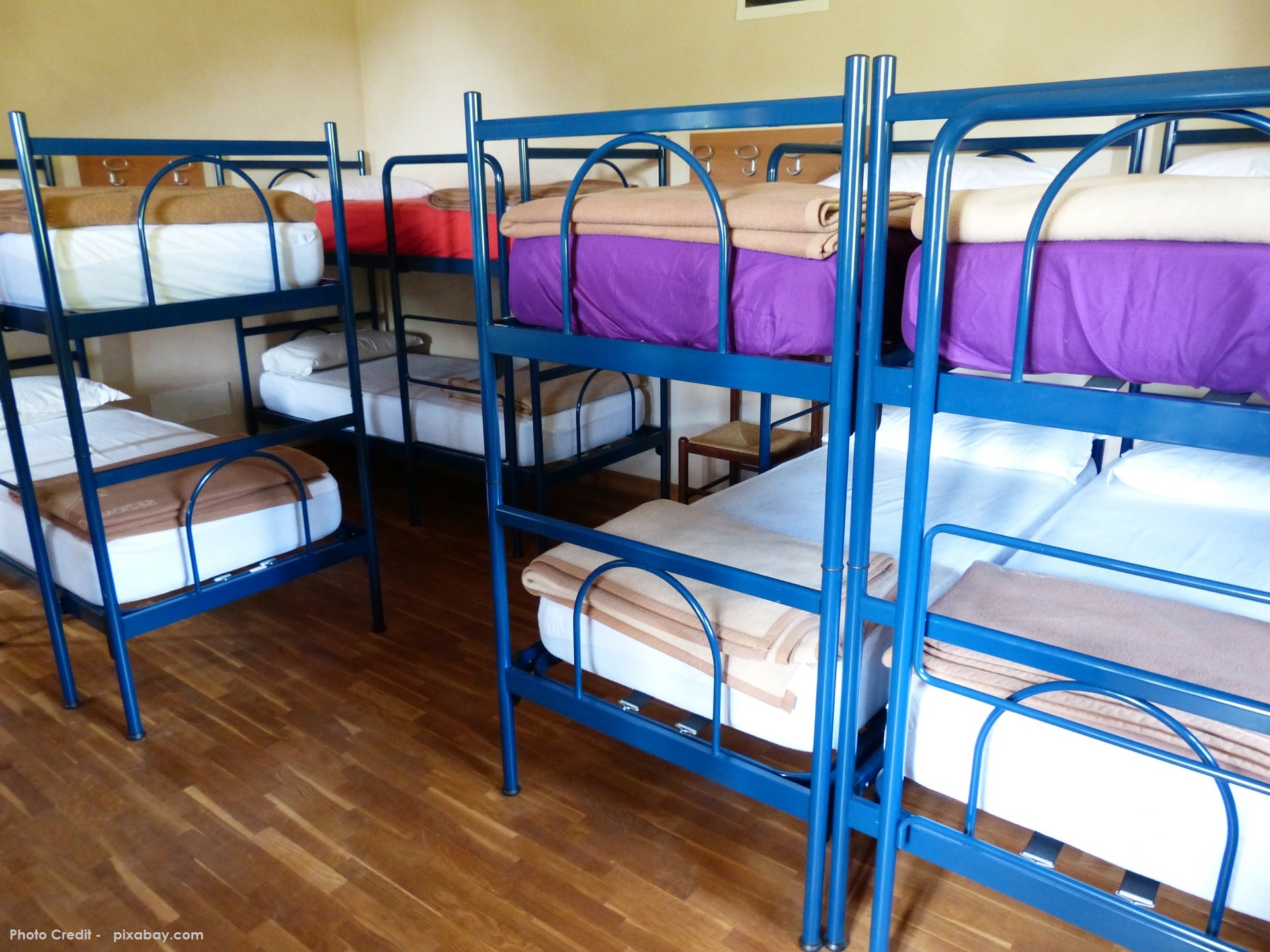 One of the Boys' Hostel Rooms.